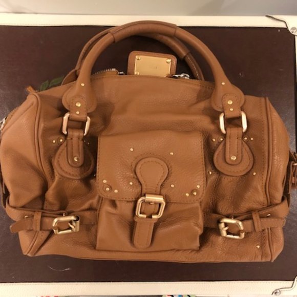 CHLOE PADDINGTON LARGE ZIP SATCHEL - Picture 1 of 10
